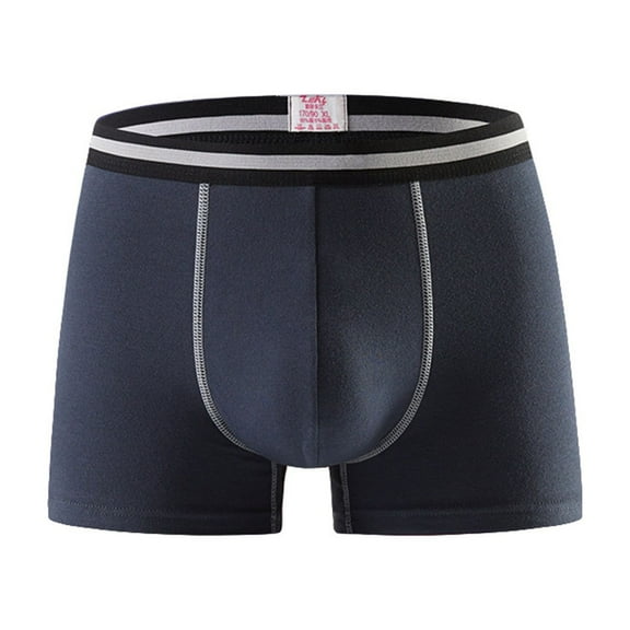 Sngxgn Men's Knit Boxer Shorts Relaxed Fit(Grey,XL)