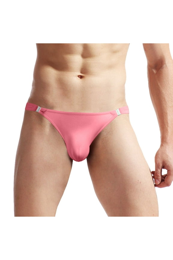 Men's Knit Boxer Shorts Relaxed Fit(Red,One Size)