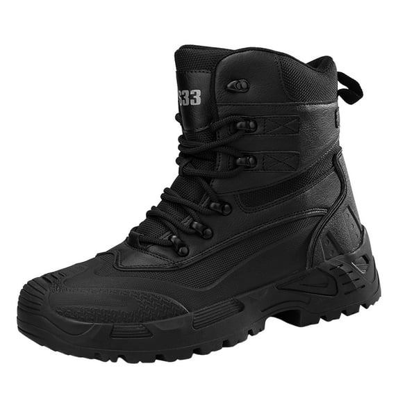 Sngxgn Men's Lightweight Breathable Running Shoes Walking Sneakers(Black,44)