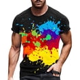 thumbnail image 1 of Sngxgn Men's Lightweight Short Sleeve Crew Neck T-Shirt(Red,M), 1 of 3