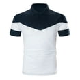 thumbnail image 1 of Sngxgn Men's Short Sleeve Fit Polo Shirt(White,M), 1 of 5