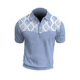 thumbnail image 1 of Sngxgn Men’s Short Sleeve Polo Shirt, Soft Men's Polo Shirt(M,XXXXXXL), 1 of 4