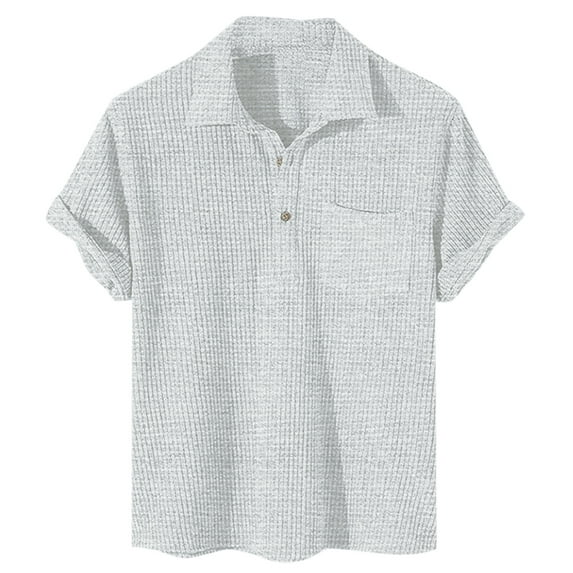 Sngxgn Men's Short Sleeve Polo T-Shirt(Dark Gray,XXXL)