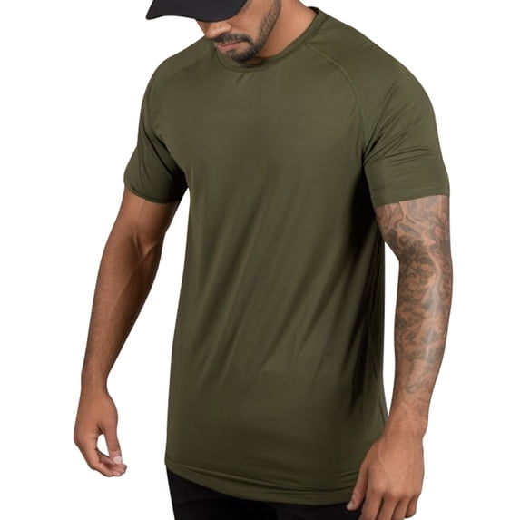 Sngxgn Men's Short Sleeve T-Shirt Crewneck Lightweight Tee Shirts for Men Workout Casual(AG,XXXL)