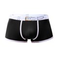 thumbnail image 1 of Sngxgn Men's Shorts Breathable Workout Running Underwear(Black,XXL), 1 of 5