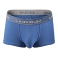 thumbnail image 1 of Sngxgn Men's Shorts Breathable Workout Running Underwear(Blue,M), 1 of 5