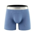 thumbnail image 1 of Sngxgn Men's Shorts Breathable Workout Running Underwear(Blue,XL), 1 of 2