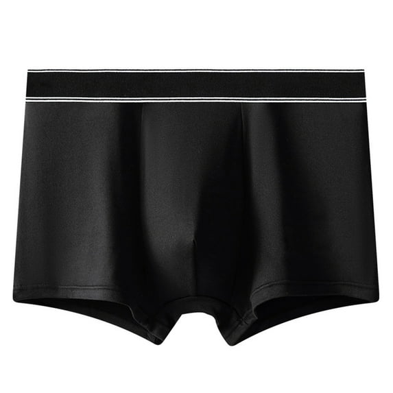 Sngxgn Men's Shorts Workout Running Underwear(Black,XXXL)