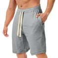 thumbnail image 1 of Sngxgn Men's Shorts with Pockets Gym Shorts(Grey,S), 1 of 4