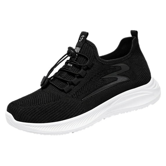 Sngxgn Men's Sneakers Sport Running Walking Shoes(Black,39)