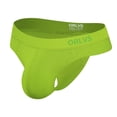 thumbnail image 1 of Sngxgn Men’s Support Boxer Briefs Cooling Underwear Regular Long-leg and Trunk(Green,XXL), 1 of 6
