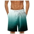 thumbnail image 1 of Sngxgn Men's Swimming Trunks Quick-Dry Swim Shorts with Pockets(Green,L), 1 of 4