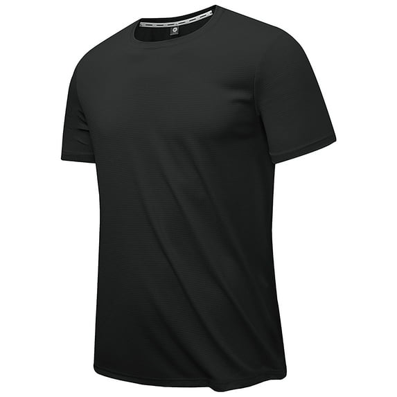 Sngxgn Men's T-Shirt Classic Lightweight Tee(Black,XXXXL)