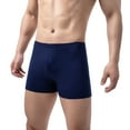 thumbnail image 1 of Sngxgn Men's Underwear Boxer Briefs, Cool Comfort Breathable Underwear(Dark Blue,XXXL), 1 of 8