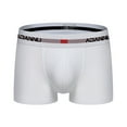 thumbnail image 1 of Sngxgn Men's Underwear Boxer Briefs, Cool Comfort Breathable Underwear(White,XXL), 1 of 5