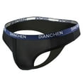 thumbnail image 1 of Sngxgn Men's Underwear Boxer Briefs Regular Long Mens Boxer Briefs Underwear Men(Black,L), 1 of 5