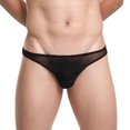 thumbnail image 1 of Sngxgn Men's Underwear Boxer Briefs Soft Breathable Underwear for Men(Black,L), 1 of 9