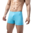 thumbnail image 1 of Sngxgn Men's Underwear Boxer Briefs Soft Breathable Underwear for Men(Sky Blue,XXXXL), 1 of 6