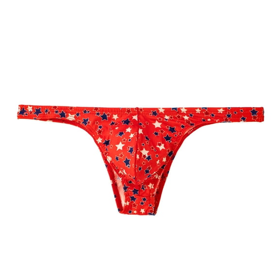 Sngxgn Men's Underwear Boxer Briefs for Men(Red,L)