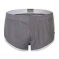 thumbnail image 1 of Sngxgn Men's Underwear Breathable Soft Boxer Briefs Stretch Trunks(Dark Gray,XXXL), 1 of 5