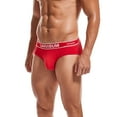 thumbnail image 1 of Sngxgn Men's Underwear Breathable Soft Boxer Briefs Stretch Trunks(Red,L), 1 of 5