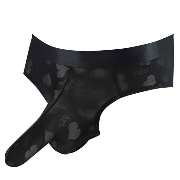 Sngxgn Men's Underwear, Soft Underwear Boxer Briefs for Men(Black,M)