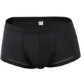 thumbnail image 1 of Sngxgn Men's Underwear, Soft Underwear Boxer Briefs for Men(Black,XXL), 1 of 3