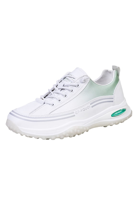 Men's Walking Shoes Sneakers Lightweight Workout Slip-on Shoes(Green,42)