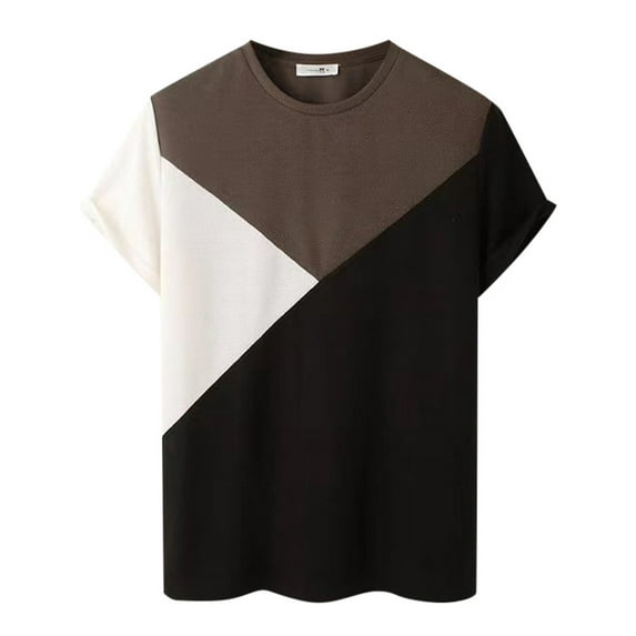 Sngxgn Men's Workout T-Shirt Bodybuilding Fashion Short Sleeve Slim Fit Tee Top(Grey,XXXXL)