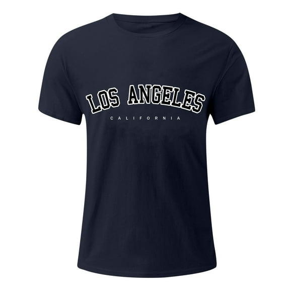 Sngxgn Men's Workout T-Shirt Bodybuilding Fashion Short Sleeve Slim Fit Tee Top(Navy,XXL)