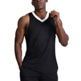 thumbnail image 1 of Sngxgn Men's Workout Tank Tops Gym Fitness Bodybuilding Sleeveless T Shirts(Black,XL), 1 of 5