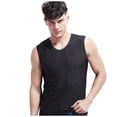 thumbnail image 1 of Sngxgn Men's Workout Tank Tops Gym Sleeveless Shirts V Neck Bodybuilding Tee Shirt(Black,XL), 1 of 5