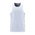 thumbnail image 1 of Sngxgn Men's Workout Tank Tops Gym Sleeveless Shirts V Neck Bodybuilding Tee Shirt(White,XXL), 1 of 5