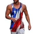 thumbnail image 1 of Sngxgn Men's Workout Tank Tops Sleeveless Gym Shirt(Blue,XXL), 1 of 5