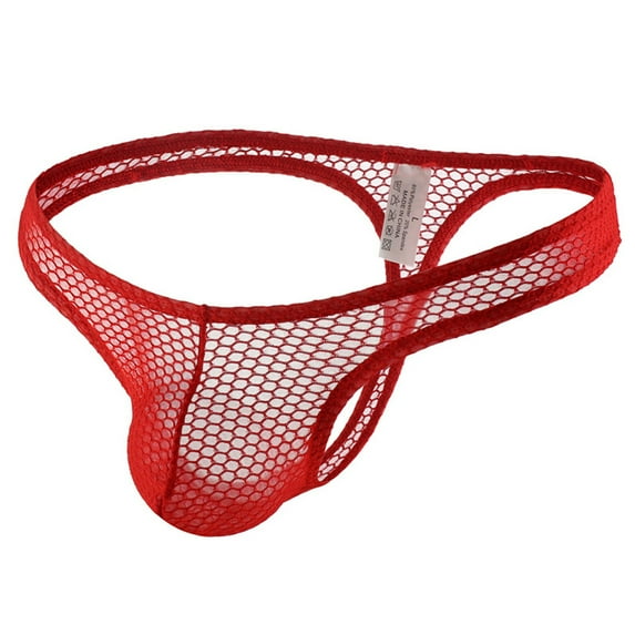 Sngxgn Mens Comfort Fit Soft Cotton Stretch Long Leg Boxer Briefs(Red,M)