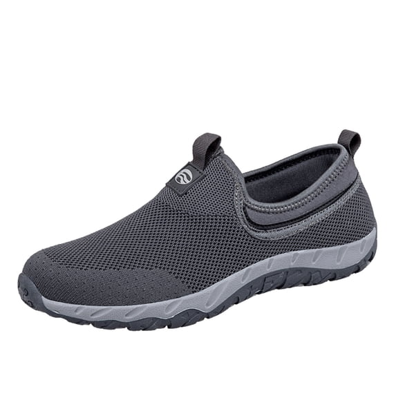 Sngxgn Mens Shoes Running Shoes Lightweight Sneakers Non Slip Walking Gym Shoes(Dark Gray,44)