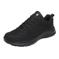 thumbnail image 1 of Sngxgn Mens Sneakers Mens Tennis Shoes Walking Shoes for Men(Black,43), 1 of 6