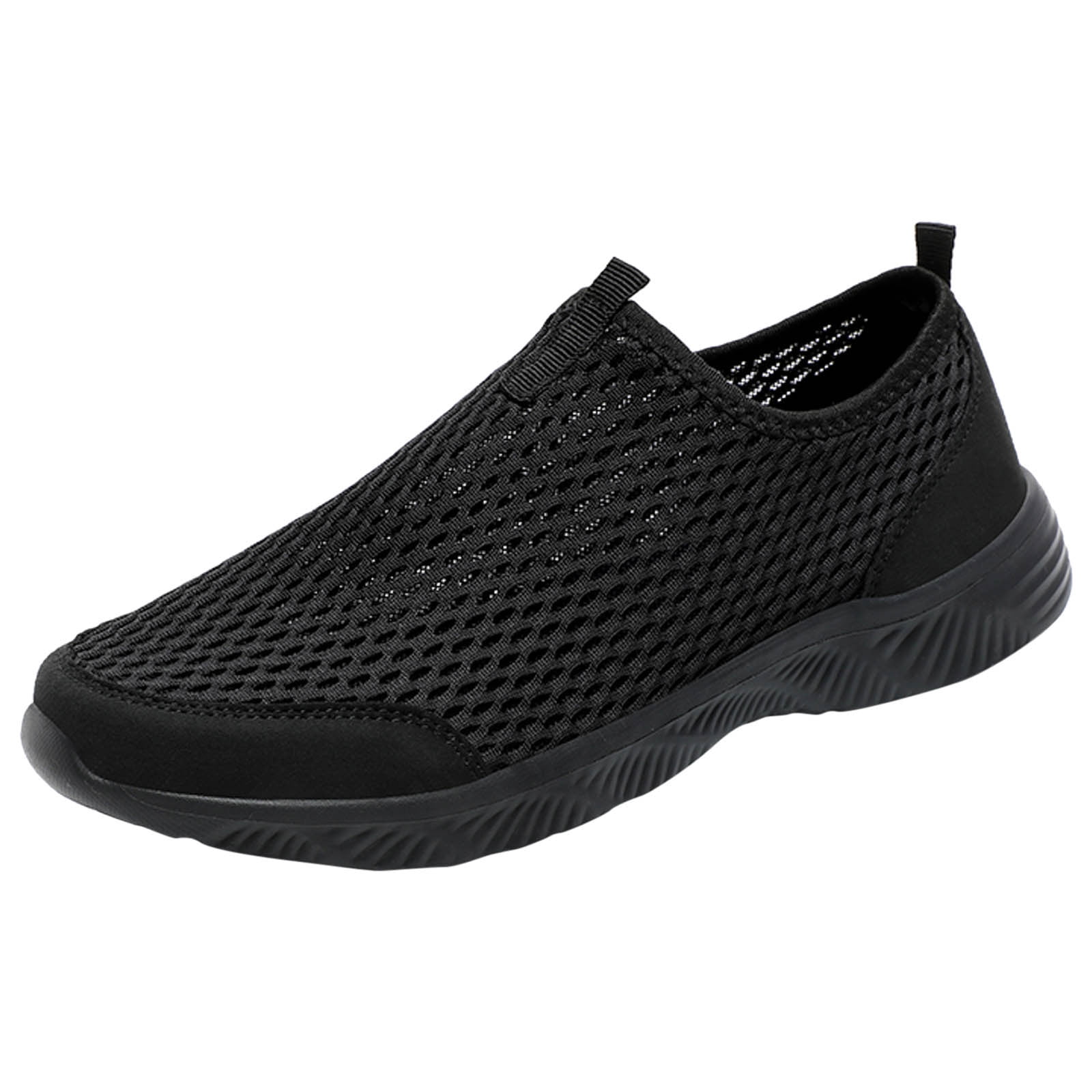 mens black non slip work shoes