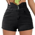 thumbnail image 1 of Sngxgn Running Shorts for Women, Mid Waisted Shorts with Liner Workout Shorts with Pocket(Black,S), 1 of 5