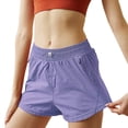 thumbnail image 1 of Sngxgn Shorts for Women Gym Yoga Workout Running Skort Spandex Shorts Cute Clothes Summer(Purple,M), 1 of 6