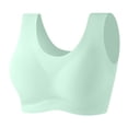 thumbnail image 1 of Sngxgn Sport Bras Padded Strappy Cropped Bras for Yoga Workout Fitness Low Impact(Green,L), 1 of 4