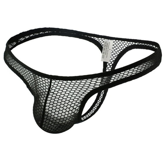 Sngxgn Stretch Mens Boxer Briefs Mens Underwear(Black,L)