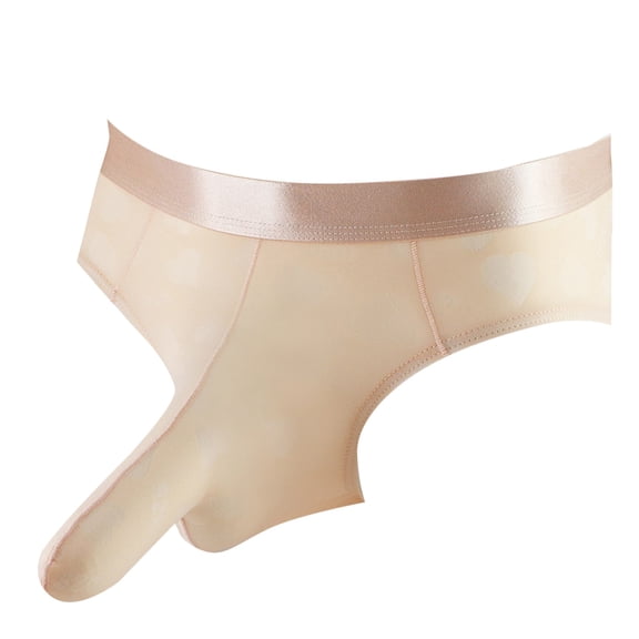 Sngxgn Stretch Mens Boxer Briefs Mens Underwear(Khaki,M)