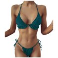 thumbnail image 1 of Sngxgn Swimsuits Tummy Control Bathing Suits for Women Swimwear(Green,S), 1 of 8
