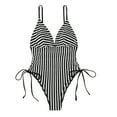 thumbnail image 1 of Sngxgn Swimsuits for Women Modest Tummy Control Swimdress Vintage Bathing Suits Swimwear(Black,XL), 1 of 9