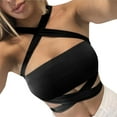 thumbnail image 1 of Sngxgn Tank Tops for Women Cowl Neck Spaghetti Strap Camisole(Black,L), 1 of 7