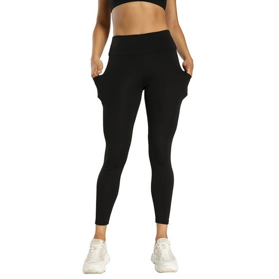 Sngxgn Thermal Leggings Women's Soft Solid Leggings(Black,M)