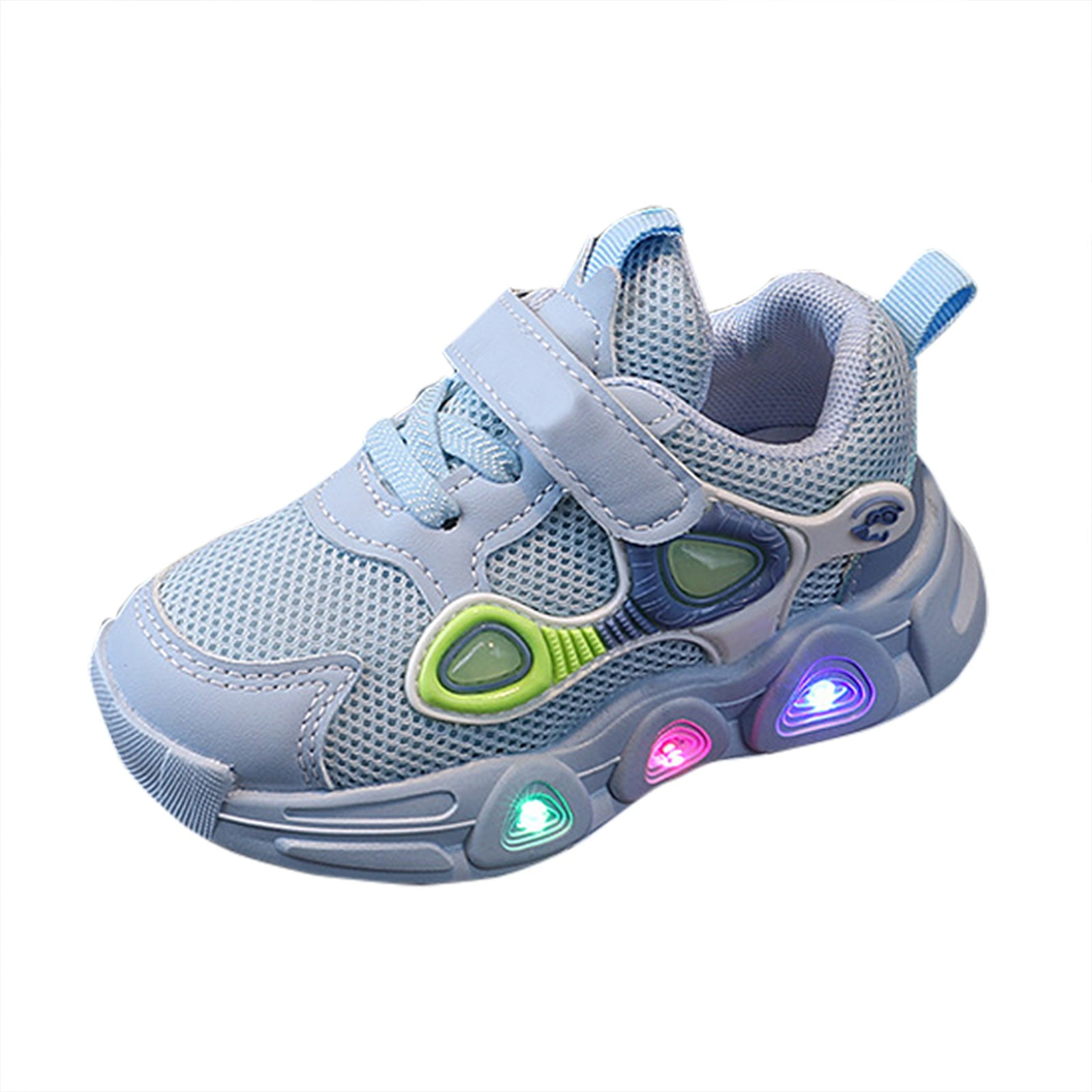 Sngxgn Toddler Boys Girls Light Up Shoes Flashing