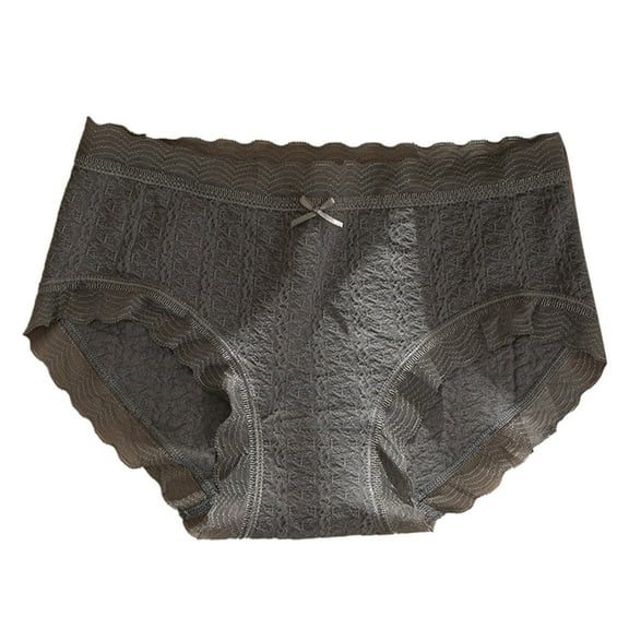 Sngxgn Underwear for Women High Cut Hipster Stretch Comfortable Low Rise Cotton Panties(Dark Gray,One Size)