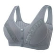 thumbnail image 1 of Sngxgn Wireless Bras for Women Bras for Women Comfort(Grey,38), 1 of 5